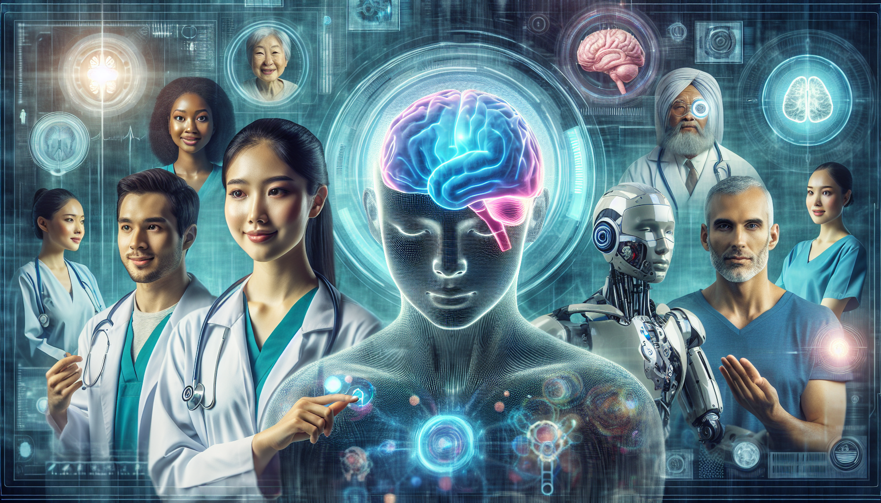 未来的な医療技術と人間の心のつながり