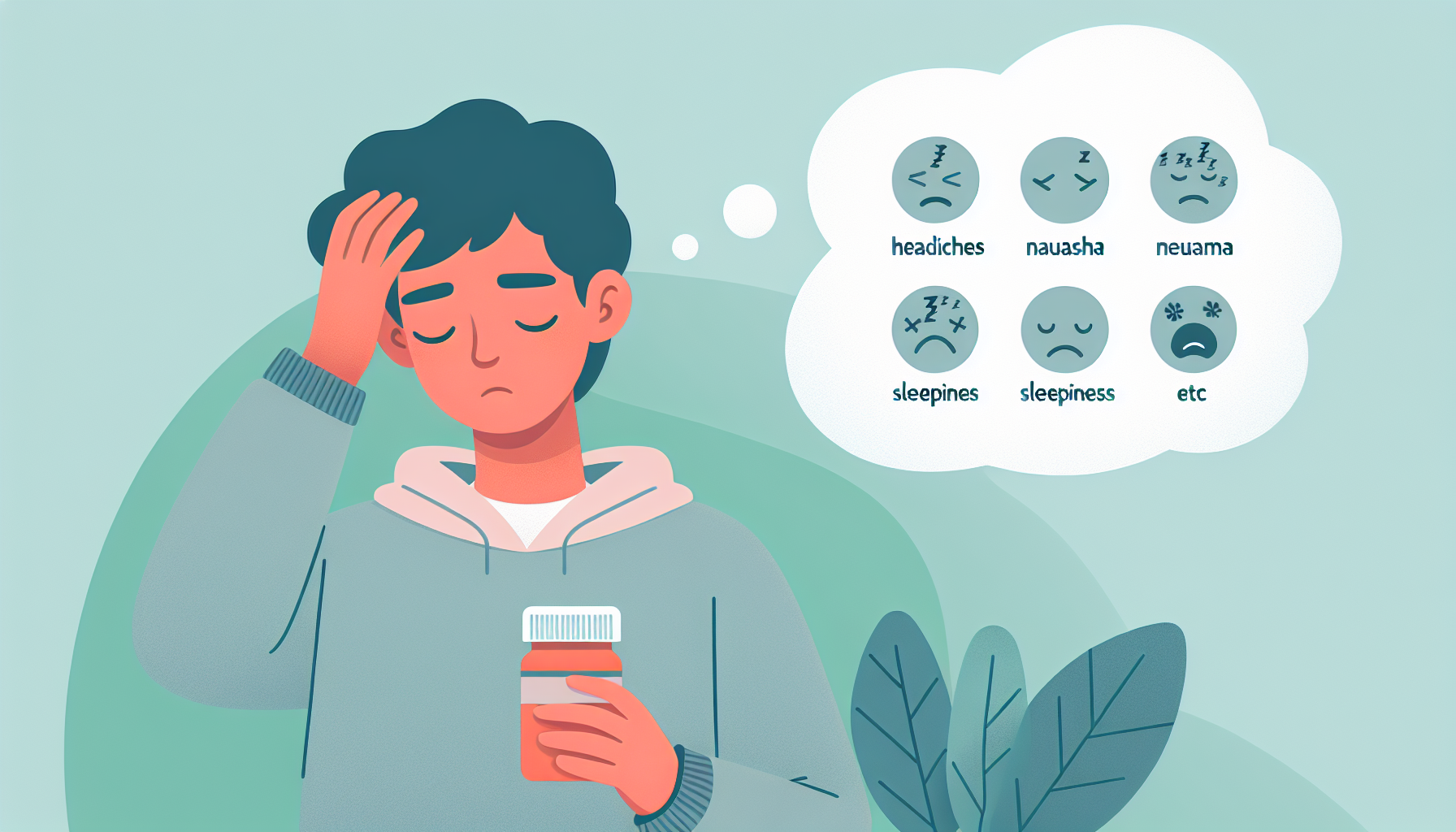 薬の副作用を管理・軽減する人物